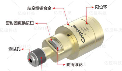 亿控科技湖北解析格雷希尔GripSeal密封测试接头的材质区别和应用场景