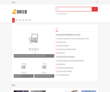 阿胖文章网