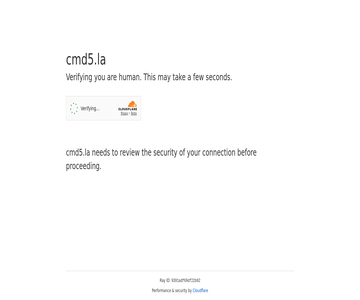 查md5啦