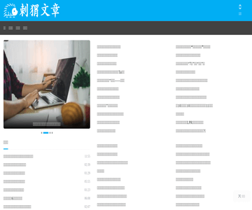 刺猬文章网