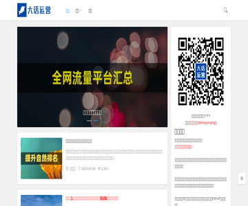 网站运营信息