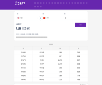 汇率天下