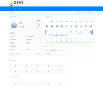 湖南天气预报